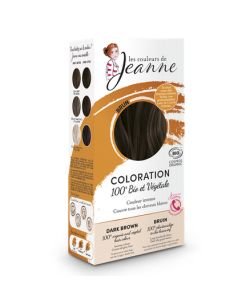 Coloration Châtain brun BIO, 2 sachets